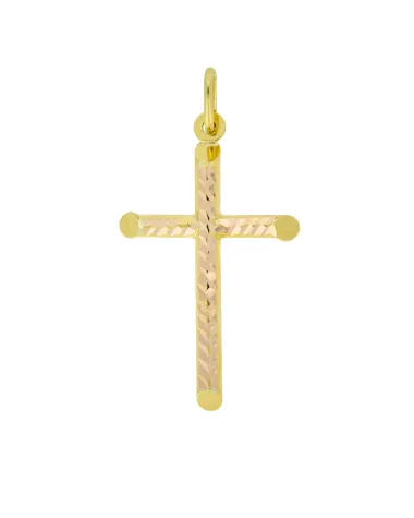 9CT Y/G  CROSS 072